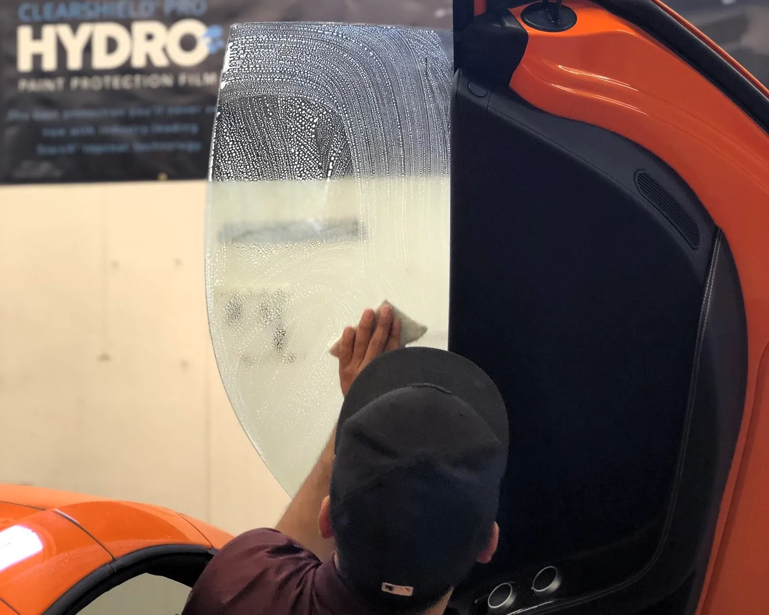 McLaren ceramic tint install